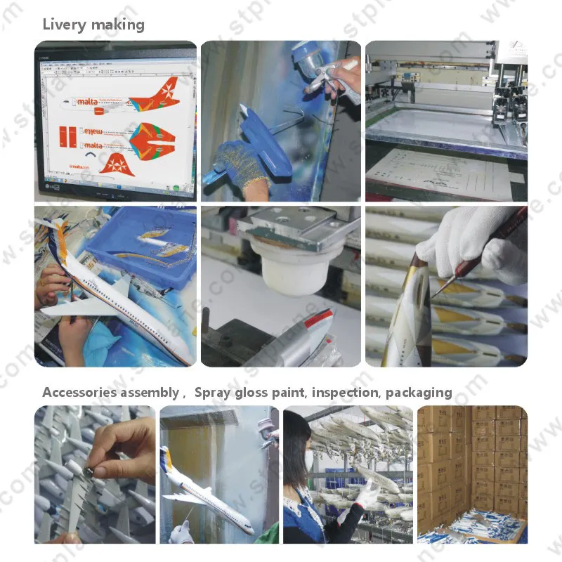 Hot Sale Atr42 Scale 1/100 Resin Plane Model