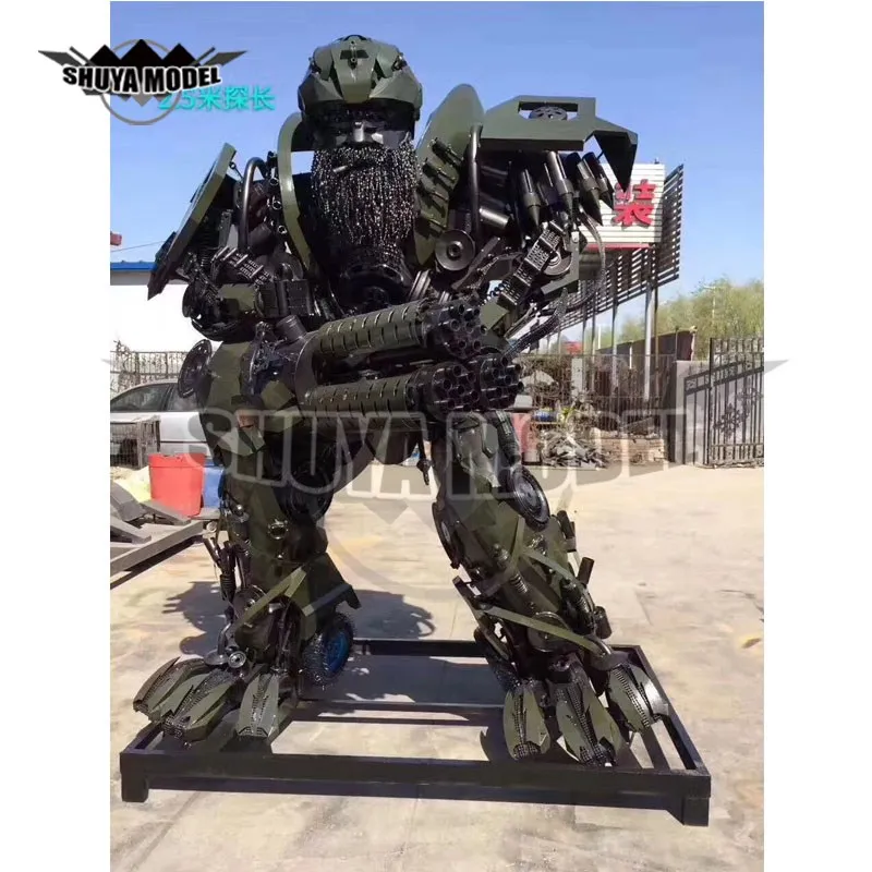 Hot Sale Life Size Metal Movie Iron Man Figure Statue