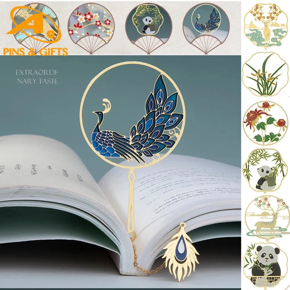 Hot Selling Star Customized Chinese Ancient Wooden Book Mark for Craft Gift