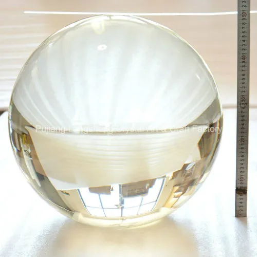 Huge K9 Solid Crystal Ball 500mm 50cm for Decorations Fengshui
