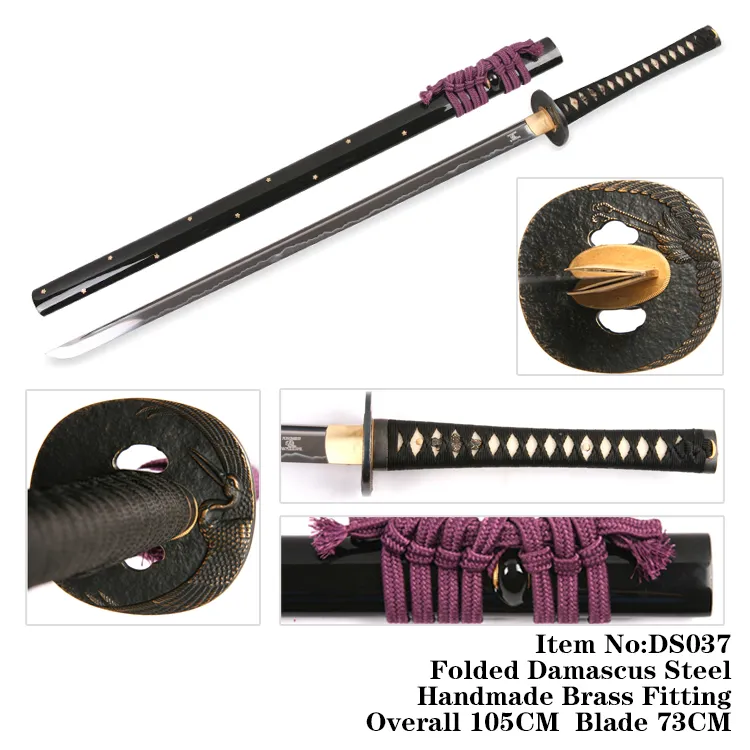 Japanese Handmade Ninja Sword 105cm Ds037