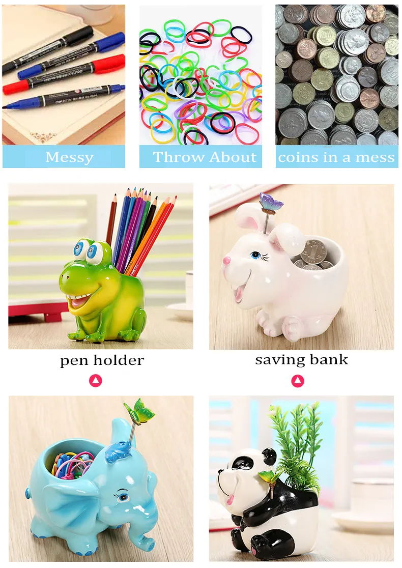 Kawaii Cartoon Animals Multi Function Elephant Bunny Tortosie