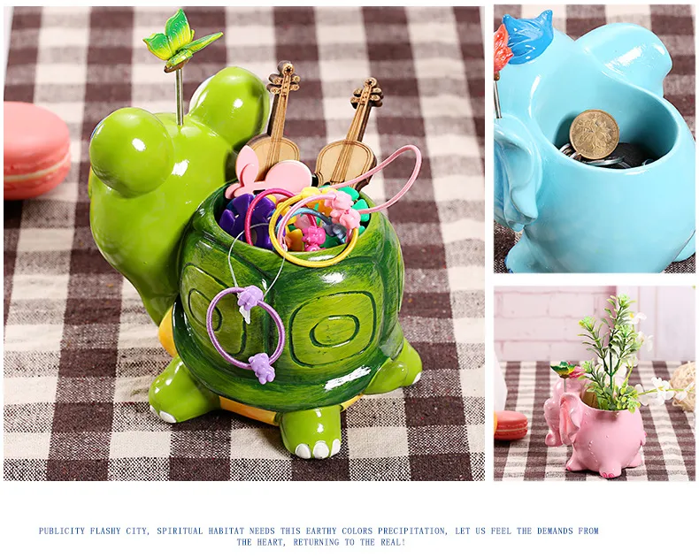 Kawaii Cartoon Animals Multi Function Elephant Bunny Tortosie