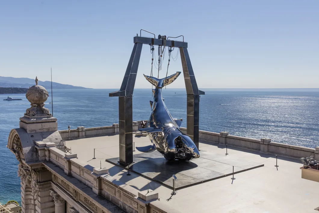 Large Outdoor Stainless Steel Statue Shark Sculpture