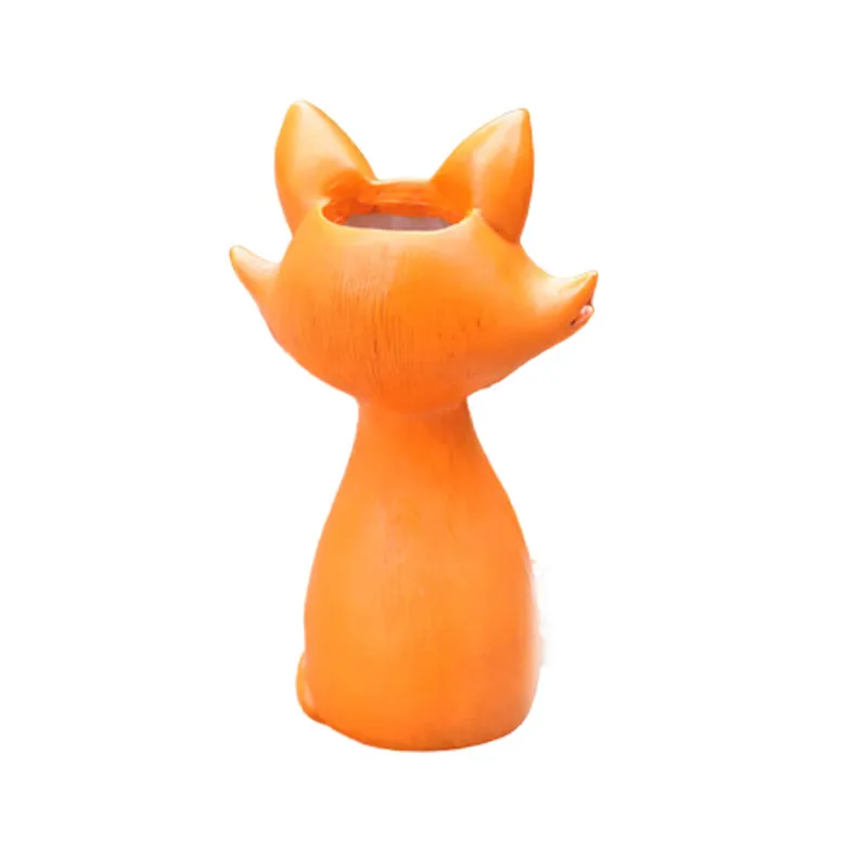 Latest Design of Minitype Fox Resin Fairy Crafts Decoration