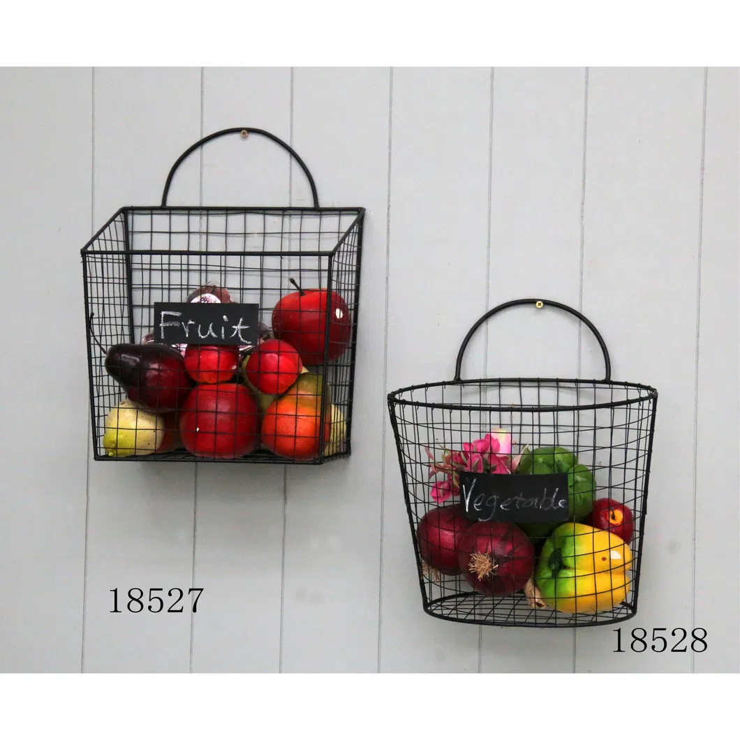 Metal Basket 25X15X33cm Vegetable Basket, Fruit Basket, Metal Art