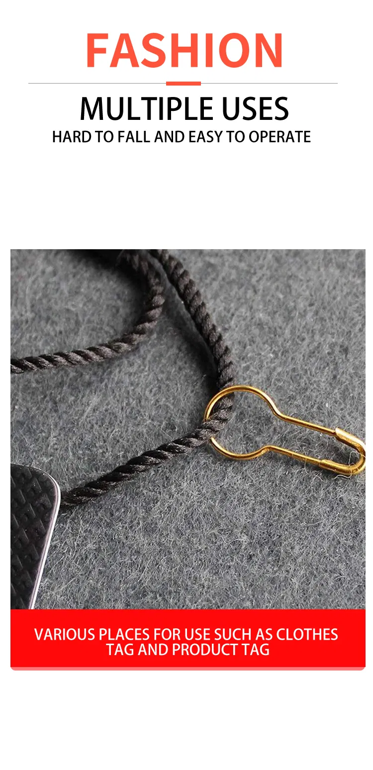 Metal Black Safety Gourd Bulb Pin for Clothing Crafting and DIY