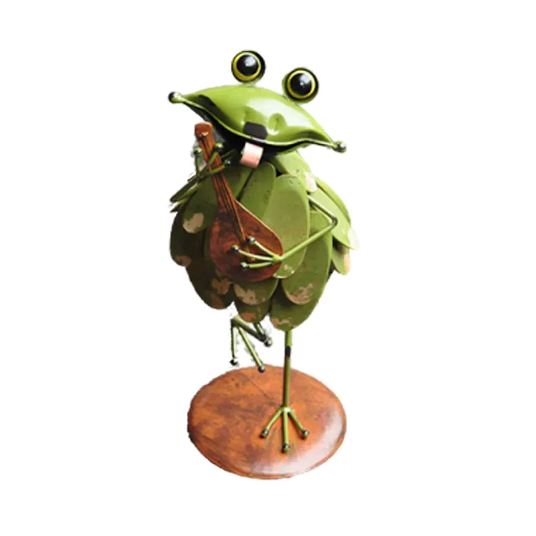 Metal Frog Iron Animal