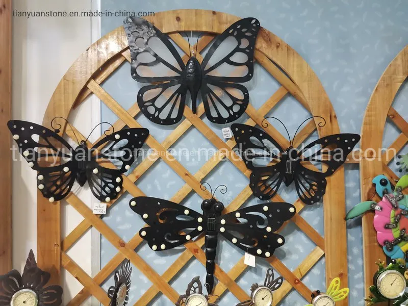 Metal Hanging Ladybird Wall Art Indoor Outdoor Garden Decoration