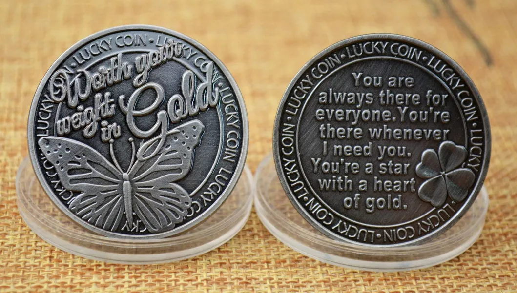 Metal Hard Dog Logo Challenge Coin Business Card Custom Enamel Lapel Logo Pin