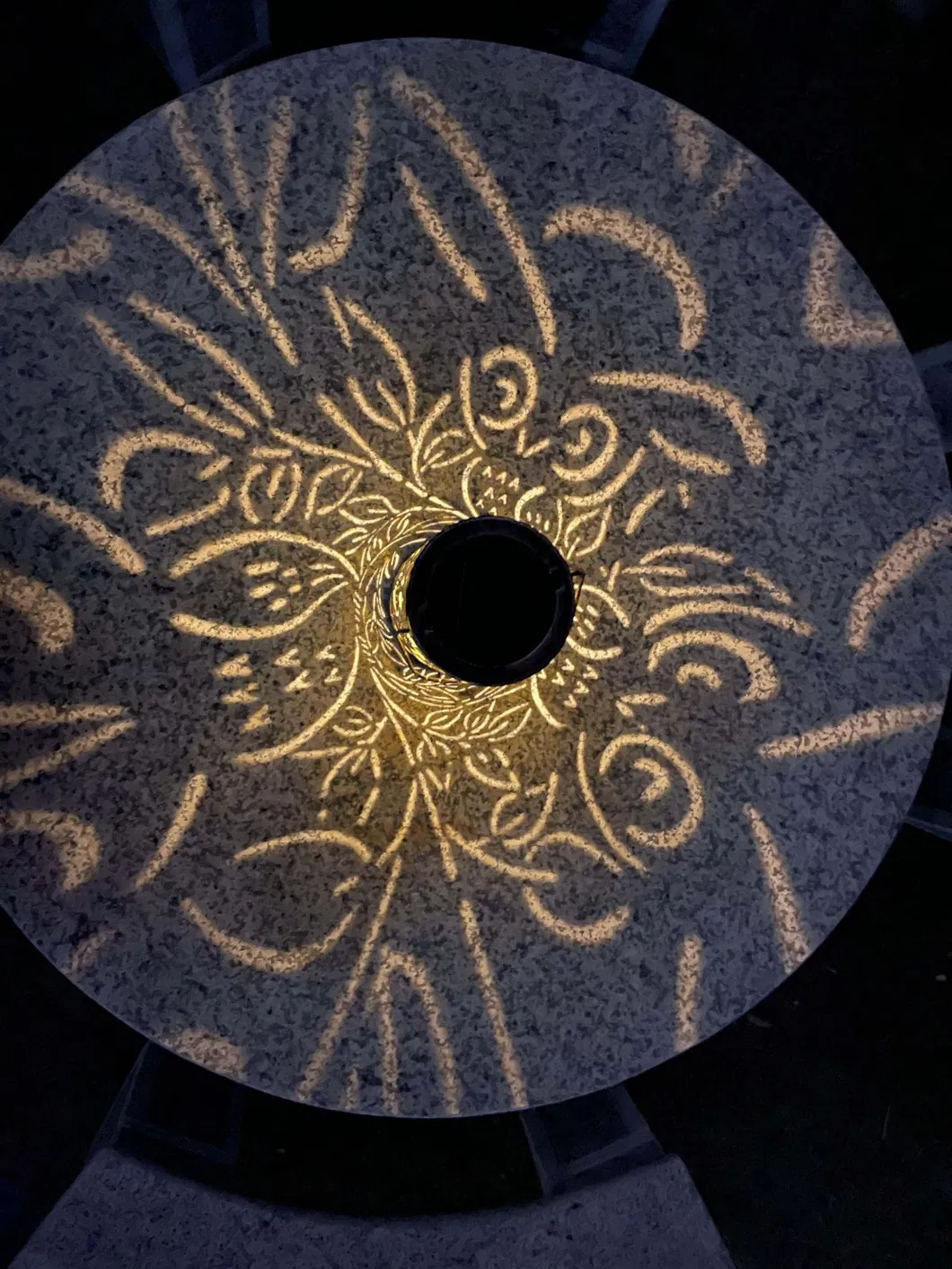 Metal Lantern Decoration with LED Solar Light Garden Solar Lights