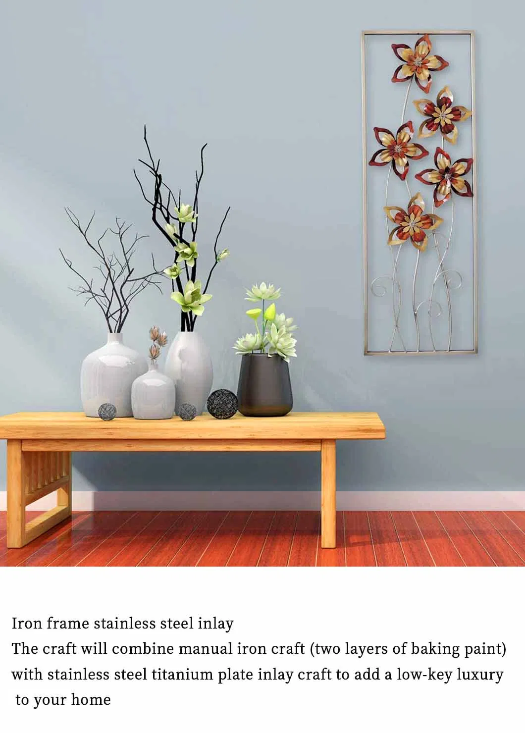 Metal Wall Decoration with Customized