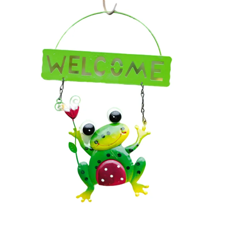 Metal Yard Art Sculptures Metal Animals Frog Bird Statues