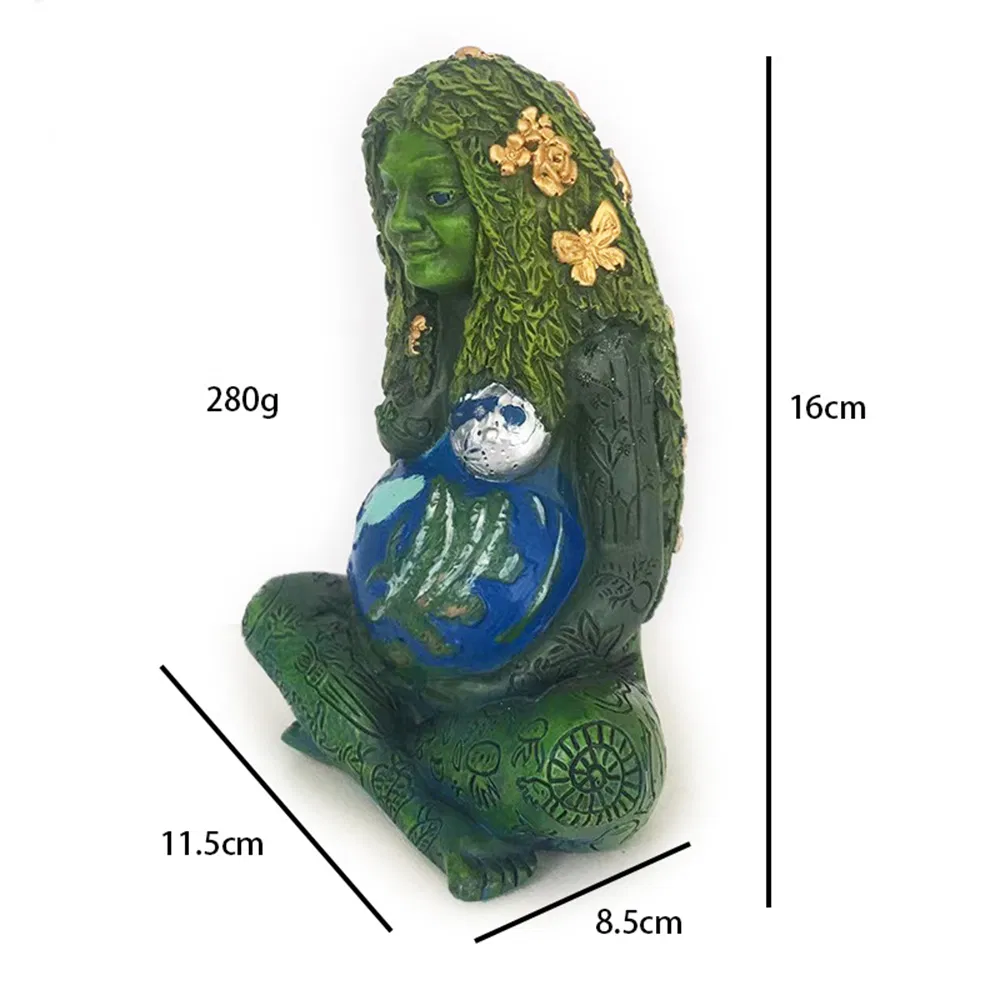 Millennium Gaia Statue Mother Earth Art Statue Goddess Suitable as a Gift for Pregnant Women or Mothers