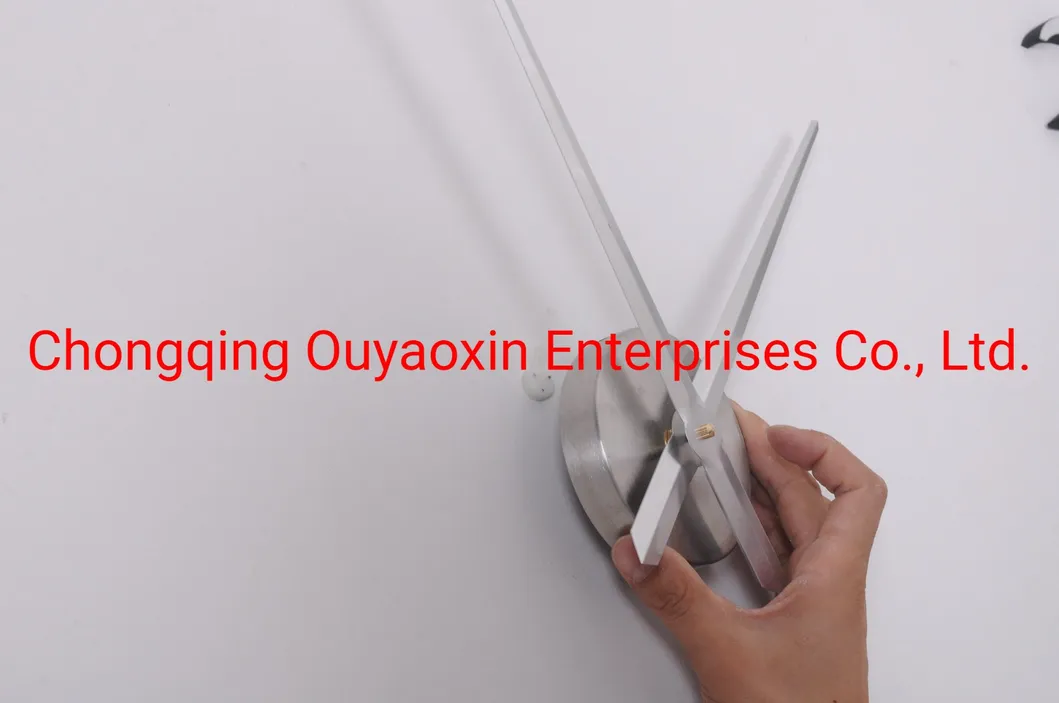 Mirror Stickes Frameless Large Roman Numerals Wall Clock