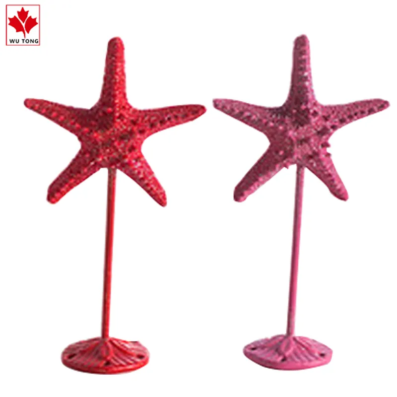 Mixed Color Custom Resin Finger Starfish for Home Decoration