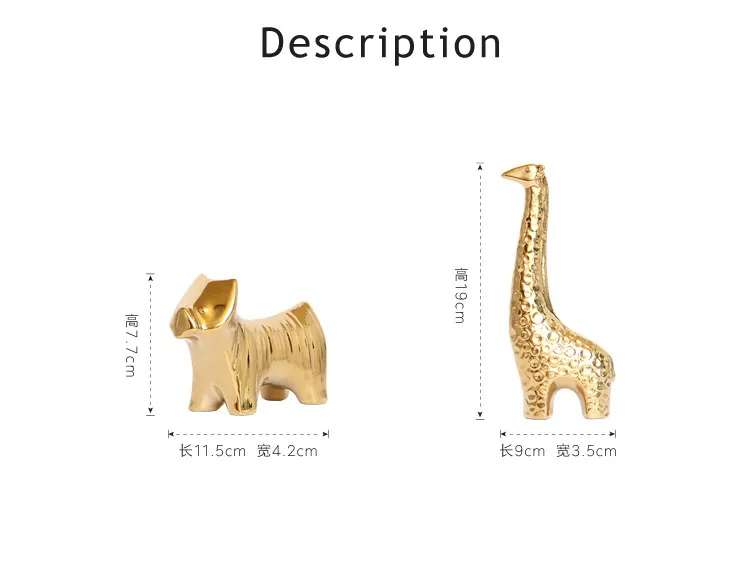 Modern Design Animals Looks Decoration Creative Livingroom Decoration