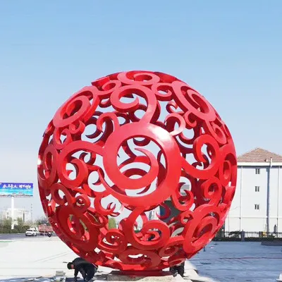 Modern Design Metal Stainless Steel Sculpture with Factory Price