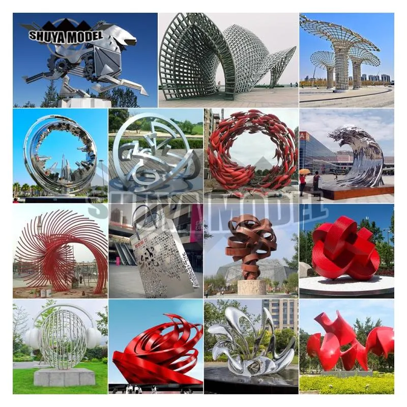 Modern Large Stainless Steel Hollow Sphere Sculpture for Garden Decoration