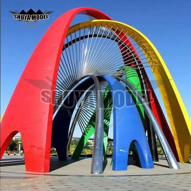 Modern Large Stainless Steel Hollow Sphere Sculpture for Garden Decoration