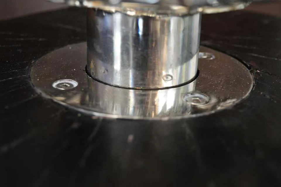 Modern Rose Pattern Sphere Ball Shaped Sculpture