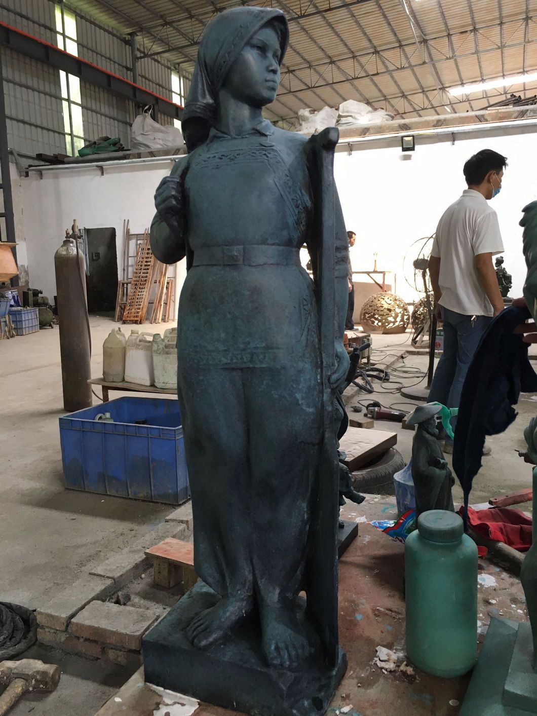 National Character Cast Bronze Sculpture Works