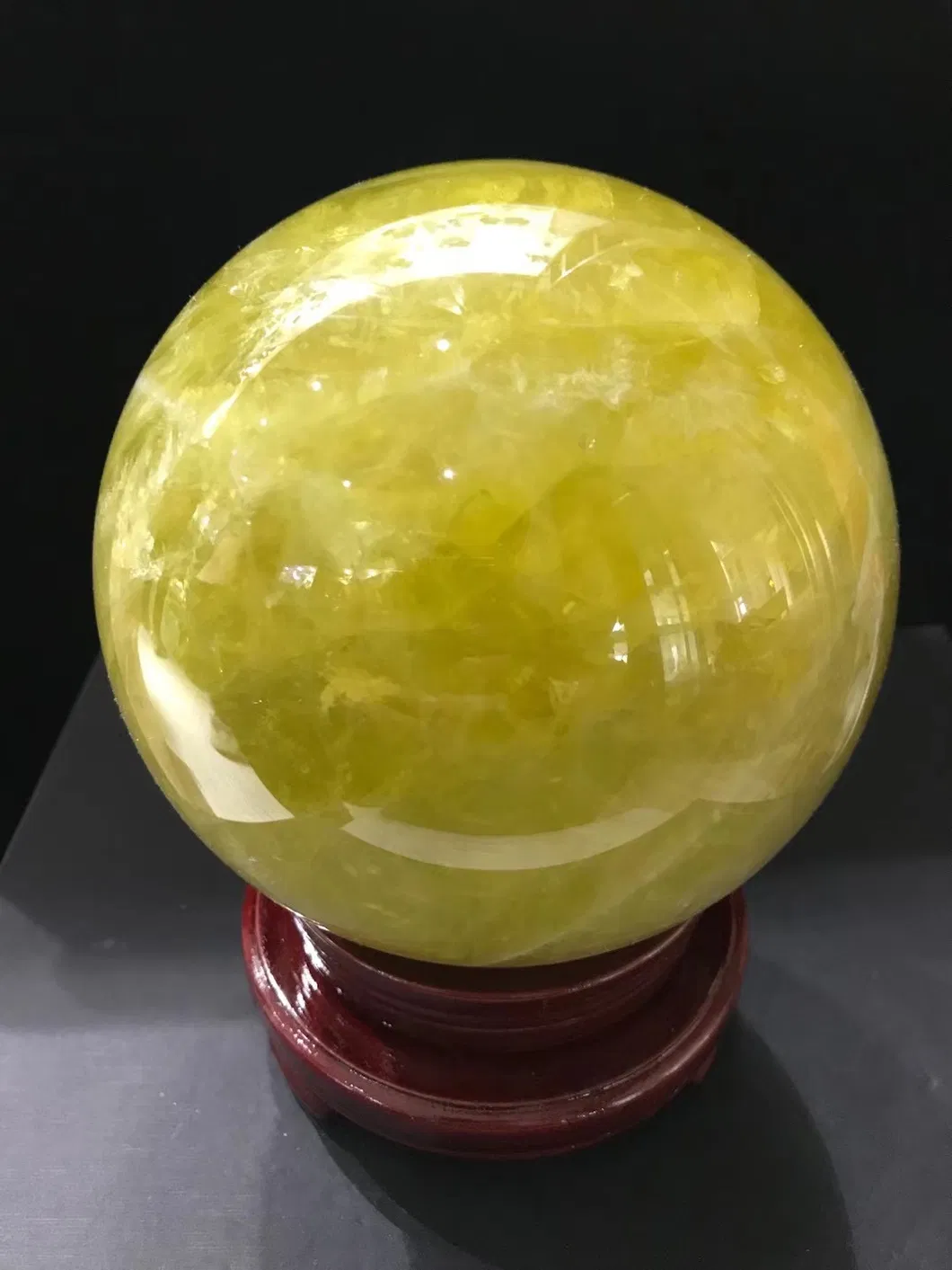 Natural Citrine Ball Citrine Sphere Crystal Orb China Natural Crystal