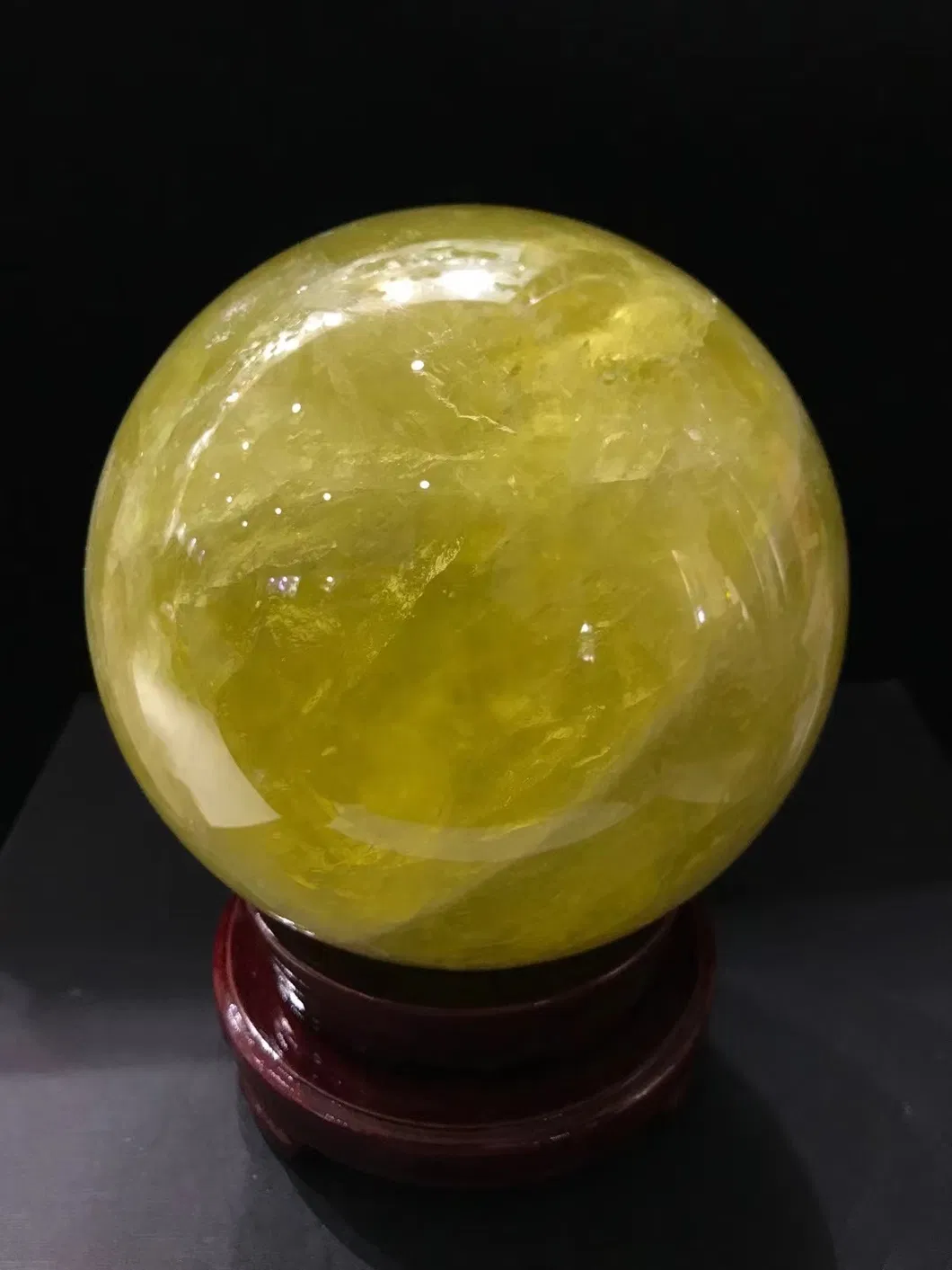 Natural Citrine Ball Citrine Sphere Crystal Orb China Natural Crystal