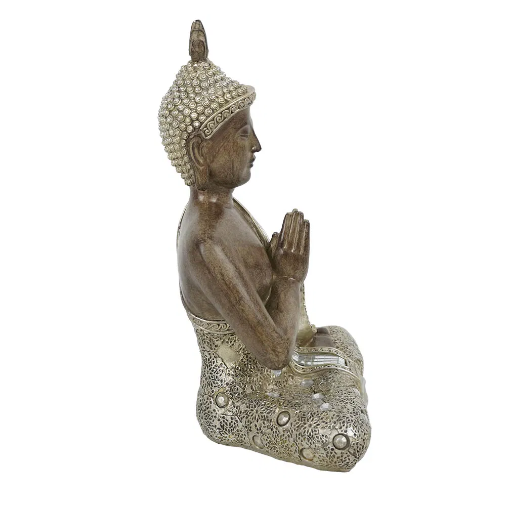 New Arrive Feng Shui Decorative Sitting Buddha Statue Meditating Resin Buddha