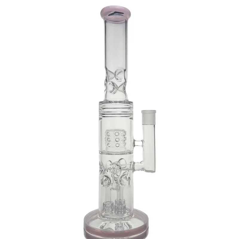 New Design Glass Smoking Pipe Glass Water Pipe Colorful Glass DAB Rigs