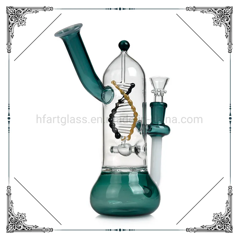 New Design Rotating DNA Perc Percolator Bubbler Smoking Water Pipe