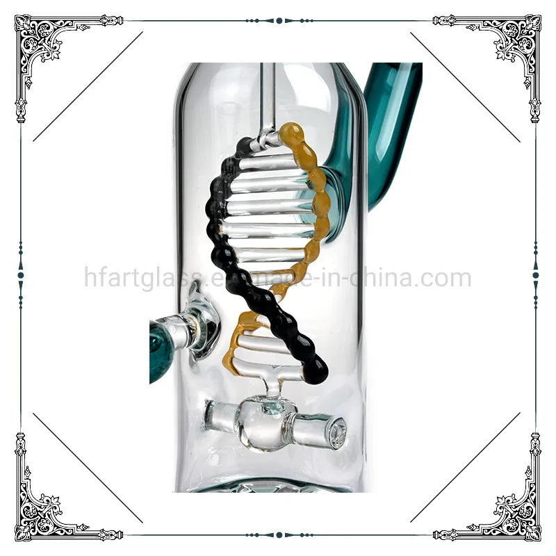 New Design Rotating DNA Perc Percolator Bubbler Smoking Water Pipe