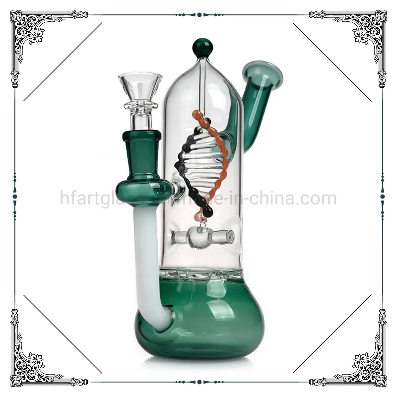 New Design Rotating DNA Perc Percolator Bubbler Smoking Water Pipe