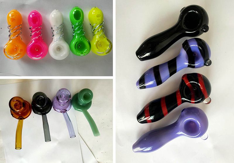 New Hand Heady Smoking Glass Water Pipe