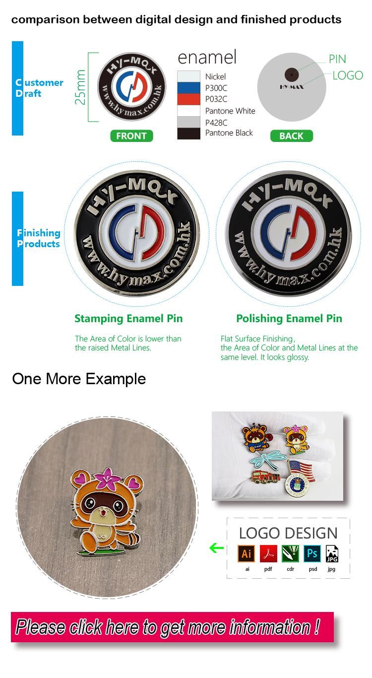 No MOQ Promotion Custom Logo Fashion 3D Metal Lapel Pin Fottball Police Badge National Badge Soft Hard Enamel Sports Emblem Badge