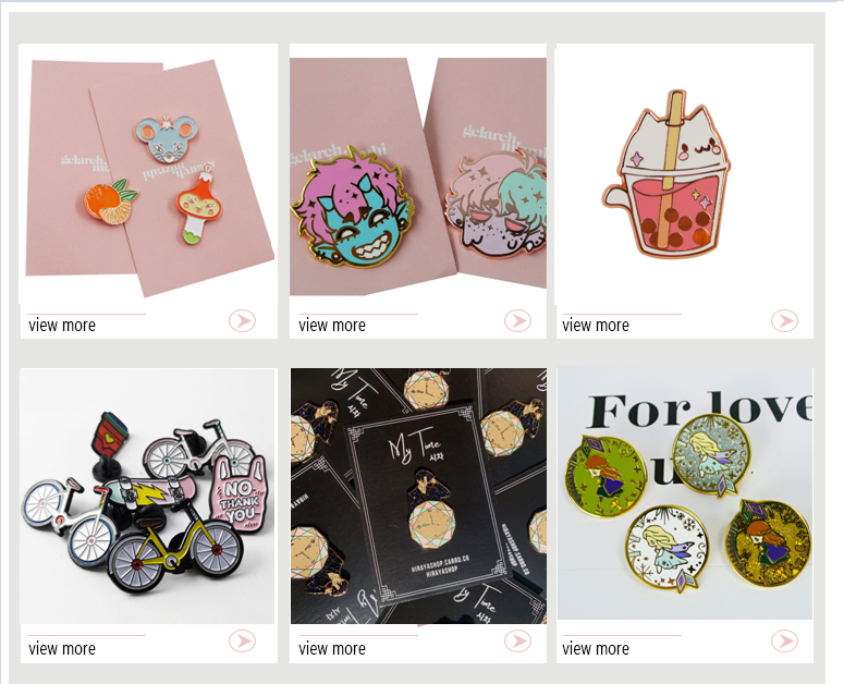 Novelty Lapel Pins Metal Gold Plating Make Your Own Logo Badge Pin