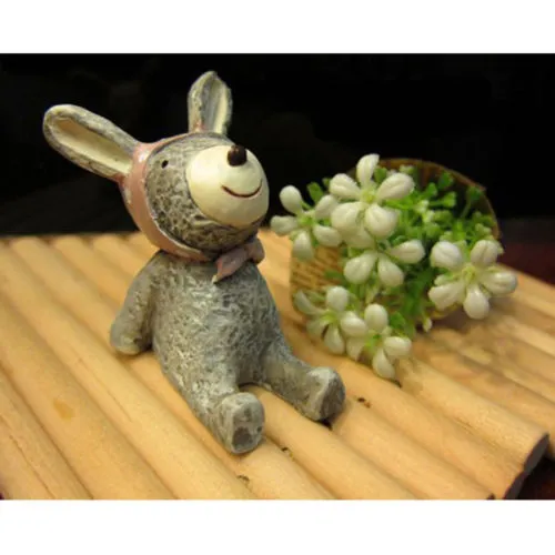 Novelty Resin Mini Animal Figurines Figure Japan Cartoon Animals Home Decor Gift