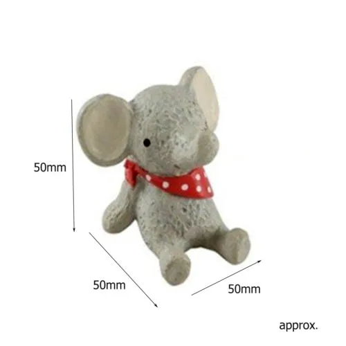 Novelty Resin Mini Animal Figurines Figure Japan Cartoon Animals Home Decor Gift