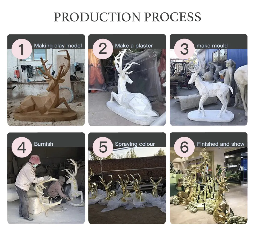 OEM Design Customizing Size 6FT Animal Props Sculpture Statue for Kids Garden Park