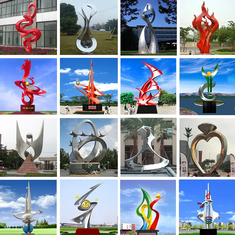 Outdoor Waterproof Metal Stainless Steel Sculpture for Decoration