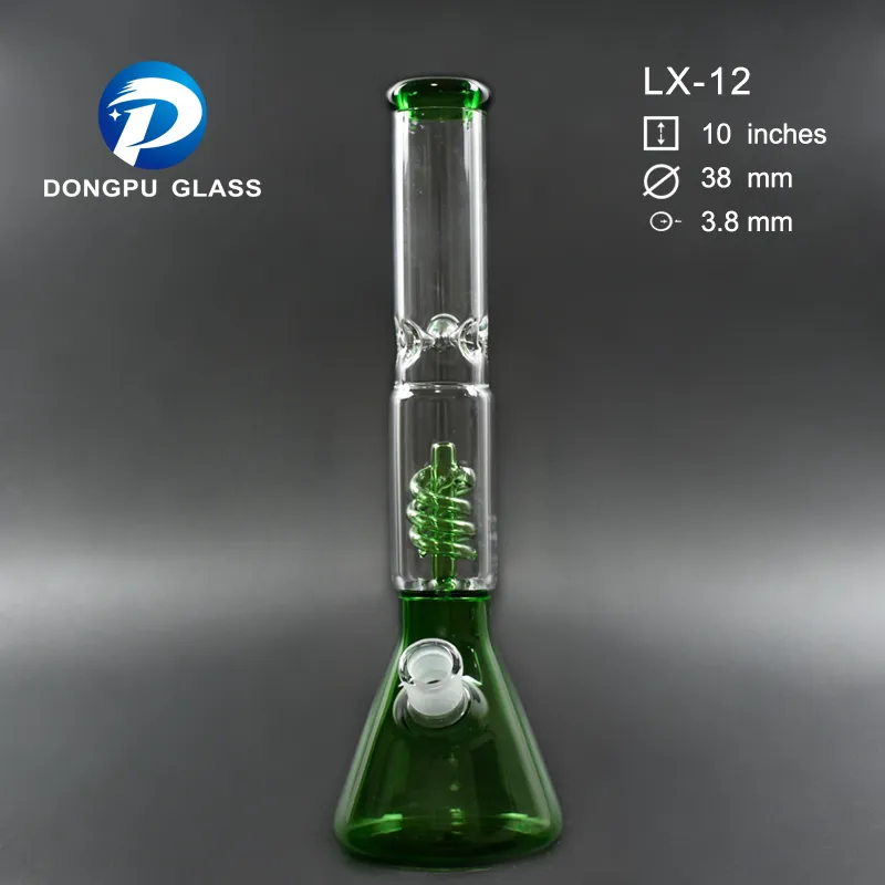 Phoenix Beaker Thickness with Rasta Color Rod 1 Es Smoking Water Pipe