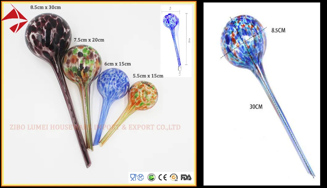 Plant Watering Bulbs Globes Glass bulb Balls for Indoor Outdoor Plants, Bonsai Potted Flowers