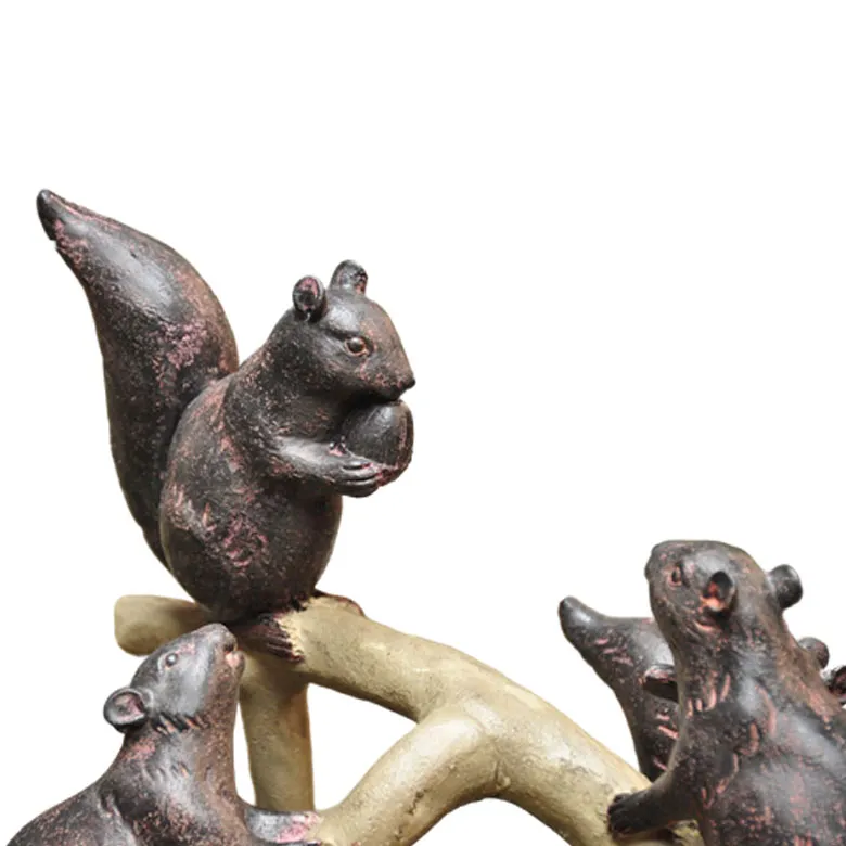 Resin Copper Sculpture Bronze Animal for Garden