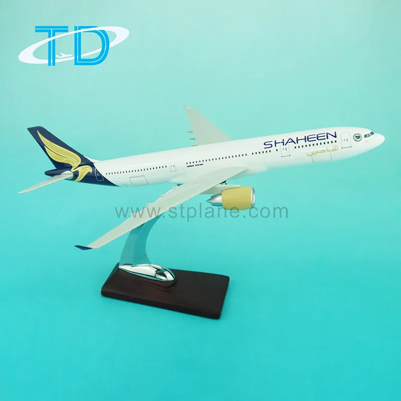 Resin Model Plane Shaheen Air A330-200 Airplane Model