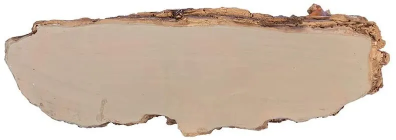 Resin Multi Wood Carved Nativity Set with Crib Sculpture Decoration