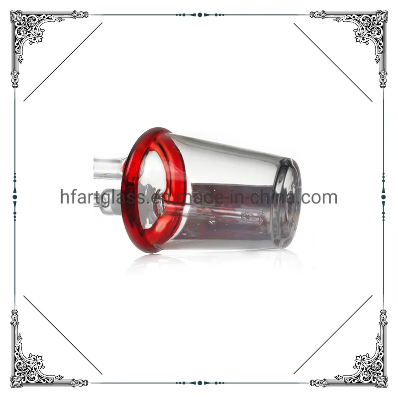 Rick and Morty Red 7.8" DAB Rigs Cap Bubbler Quartz Banger Smoking Glass Water Pipe