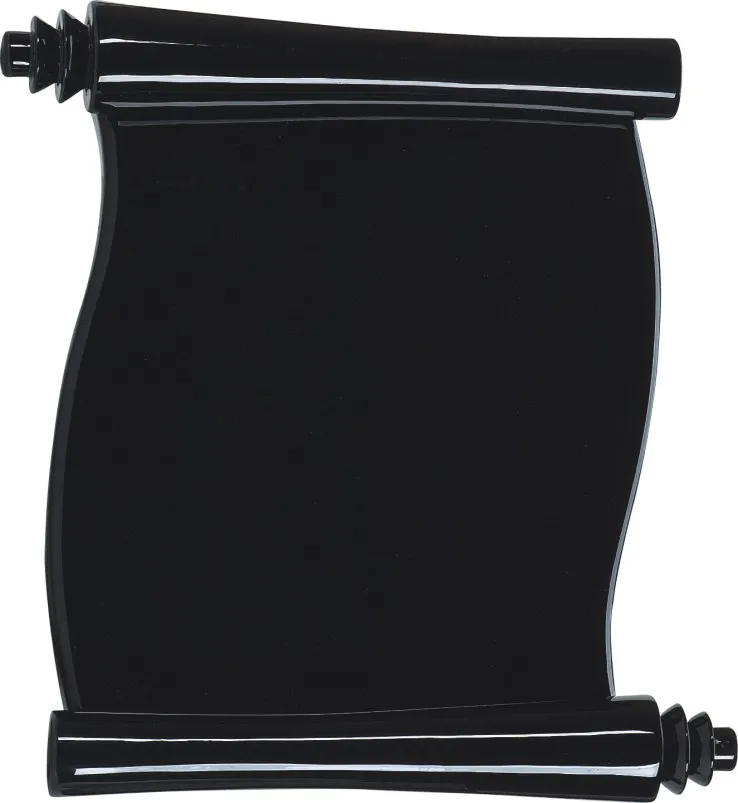 Rosewood Piano High Gloss Finish Wooden Craft Plaque Scroll Wall Awards Plaque