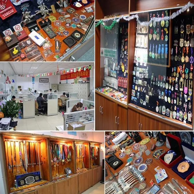 Silver Sport Souvennir Award Medal Medallion for Promotion (xd-09049)