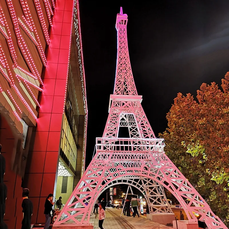 Stainless Steel Paris Eiffel Tower Replica for Park