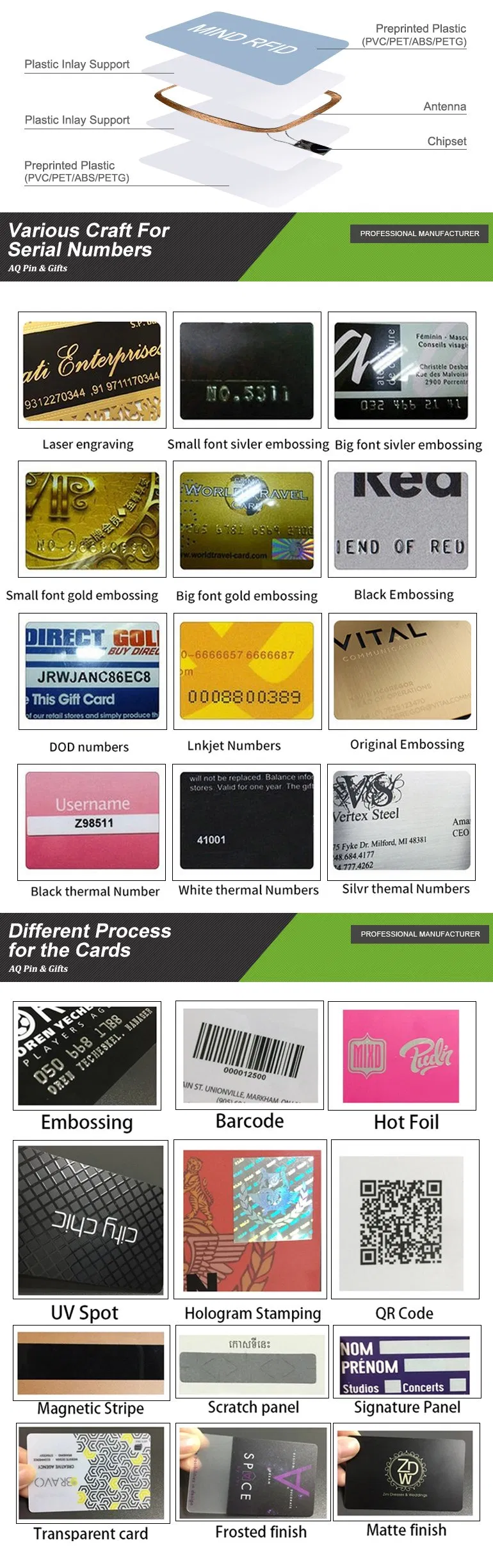 Stainless Steel Silver ATM UHF RFID Tag Combi Bluetooth Tag Test SIM Java Transparent NFC Smart Business Cards Metal Name Business Card